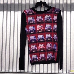 Ted Baker London Rolls Royce Car Crewneck Light Blouse